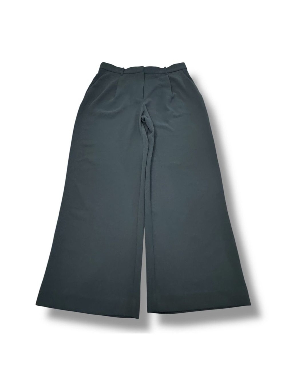 Abercrombie & Fitch Black Wide Leg Office Dress Pant Professional Women’s Sz 16L